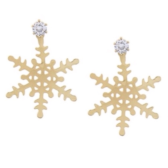Jewelry - Crystal Snowflake Earrings Jewelry - Crystal Snowflake Earrings
